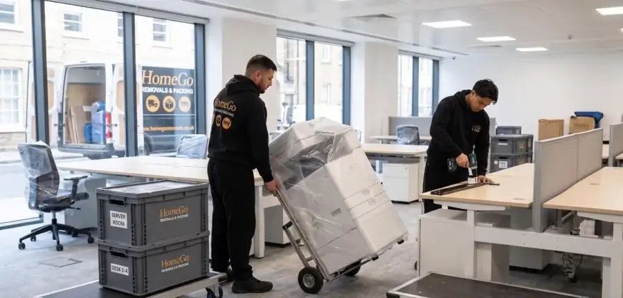 HomeGo Removals UK crew — Oxfordshire Crew, fully PAYE-employed movers