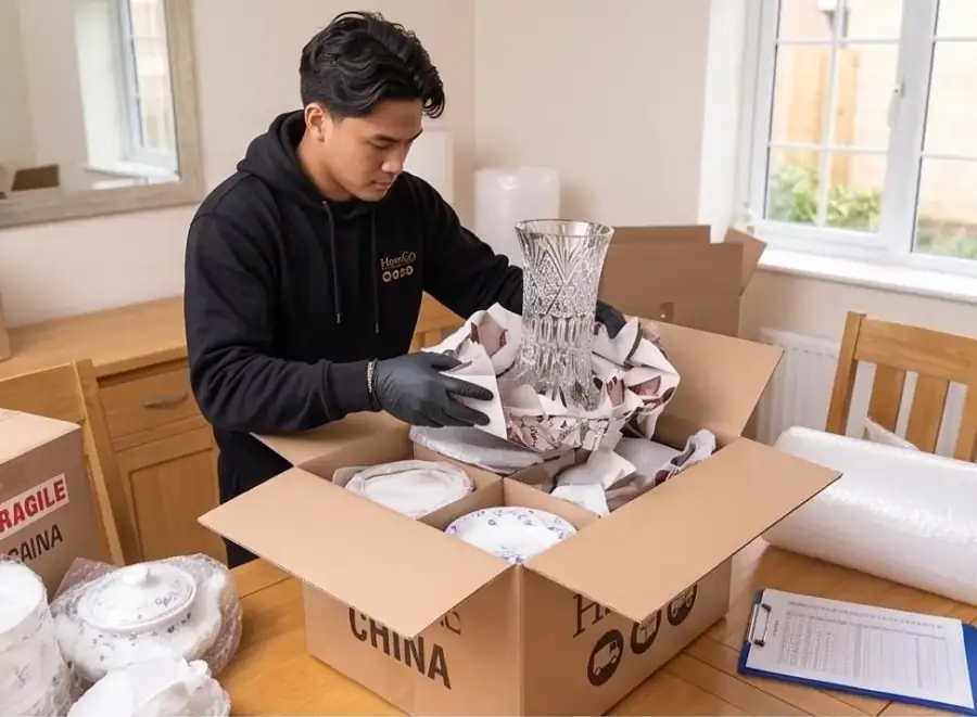 HomeGo Removals UK crew — Packing Team, fully PAYE-employed movers