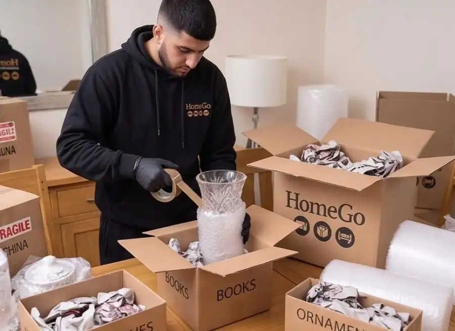 HomeGo Removals UK crew — On-Site Move, fully PAYE-employed movers