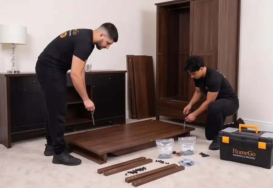 HomeGo Removals UK crew — Furniture Specialists, fully PAYE-employed movers